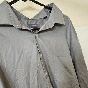 MENS VAN HEUSEN LONG SLEEVE BUTTON UP